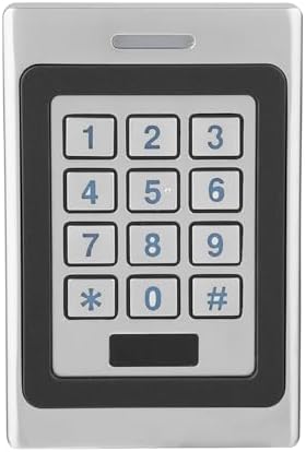 IP67 RFID Door Access Controller Security System – Multi-Access Options with Robust Zinc Alloy Design – 3000 Users Capacity, Ideal for Home & Office Access Control