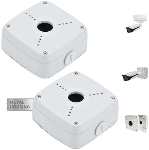 ku-pfa122 metal security camera junction box fits dah shown in use