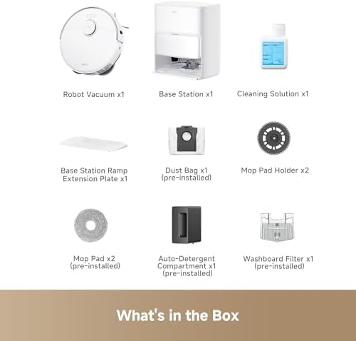 Mova P50 Pro Ultra Robot Vacuum and Mop, 000Pa Suction