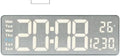 MASHI Digital Wall Clock, Auto-Dimming Wall Clock