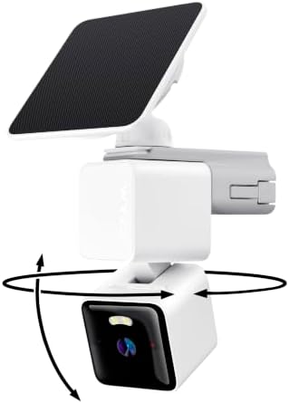 WYZE Solar Cam Pan, 2K Security Cameras Wireless Outdoor, Battery Powered