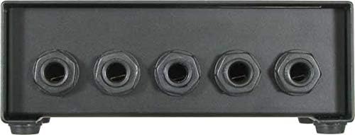 galaxy audio jib/s 4-way splitter showing dimensions