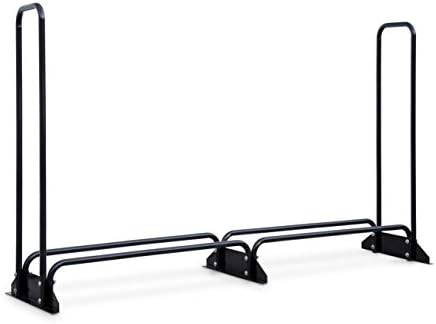 Champion Power Equipment 201164 96-Inch Firewood Heavy Duty Wood Log Rack, Weather Resistant Cover Included