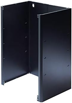TRINITY 24 Inch Garage Wall Storage Cabinet, 22 Gauge Steel, Black