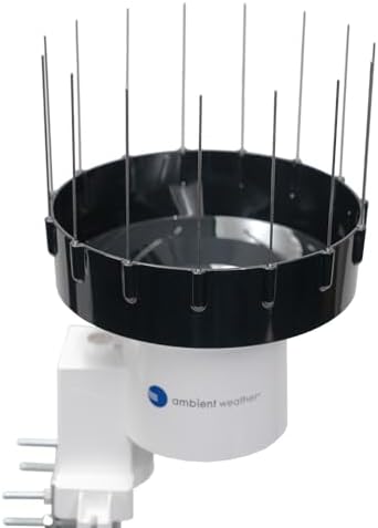 ambient weather ws-5000 ultrasonic smart weather station, front angle view