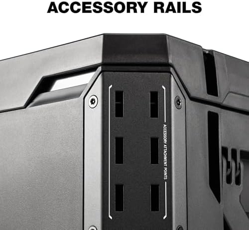 ToughBuilt StackTech XL Stackable Tool Box with Lock and Removable Tray