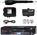 Mighty Mule MM371W Automatic Gate Opener, Smart and Solar Ready, Includes Gate Opener Remote and More-Up to 16ft Long or 550lb, Black, 1 Gate Opener Kit