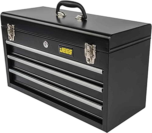 Portable 3 Drawer Tool Box