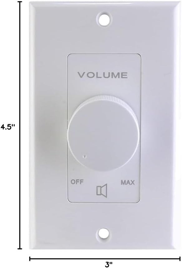 100W Impedance Matching Rotary Volume Control