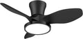 ocioc Quiet Ceiling Fan with LED Light DC motor 32 inch Large Air Volume Remote