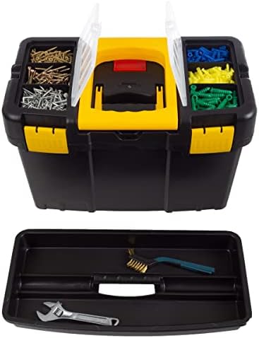 Stalwart Portable Tool Box with Wheels