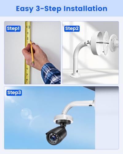 Universal L-Type Metal Security Camera Wall Mount Bracket