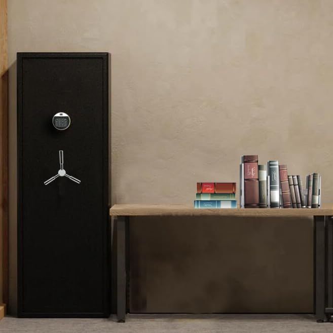 Biometric Gun Safe Lock Replacement, Digital Code Fingerprint Lock for Safe Box and Cabinet