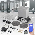 3300 lbs Automatic Sliding Gate Opener Kit with Keypad and APP Control