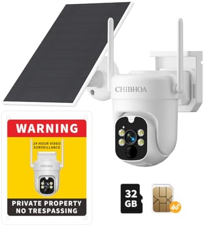 4g lte solar camera, no wifi needed, 2k shown in use