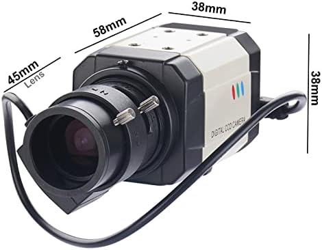 cctv mini hd 1/3 ccd 960h auto iris, side view