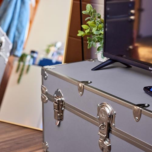 Rhino Classic Camp & College Trunk with Wheels, Footlocker, Dorm Storage