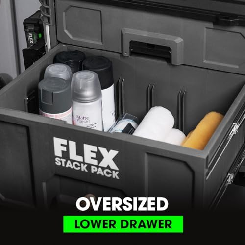 FLEX STACK PACK Storage System 2-Drawer Tool Box - FS1106