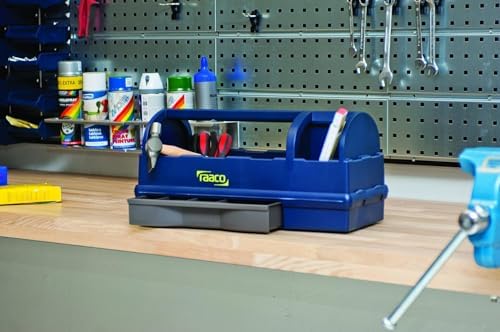 Raaco Open Portable Tool Box Organizer with Handle - Hand-Held Storage