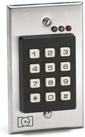 IEI Linear Corp 212i Style Flush Mount Indoor Keypad, Silver (0-211111)