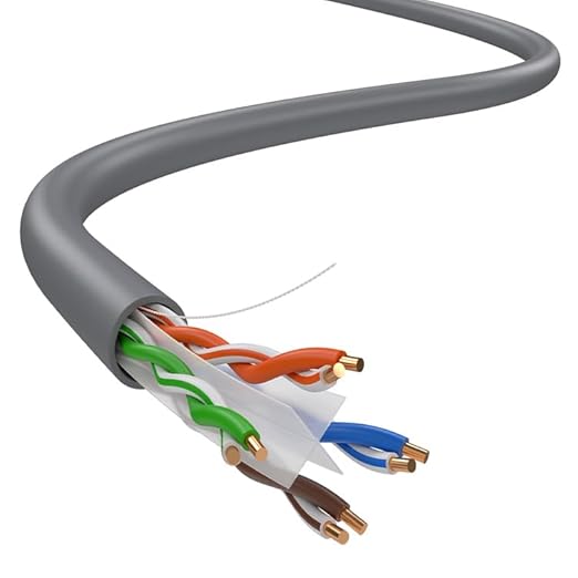Dripstone CAT6 Ethernet Cable 1000ft Bulk Network LAN Wire 23AWG Solid UTP