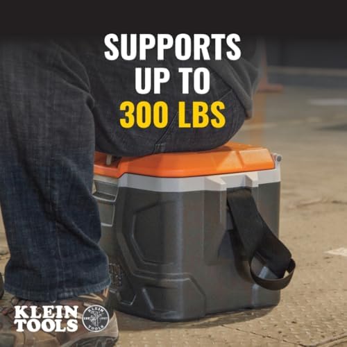 Klein Tools 55600 Work Cooler, 17-Quart Lunch Box