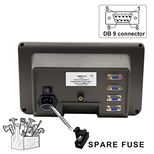 Baykunl 12" x 30" x 16" 3 Axis DRO Digital Readout