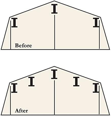 Arrow 6586 Roof Strengthening Kit for Shed Roofs, 6 by 5-Feet and 8 by 6-Feet