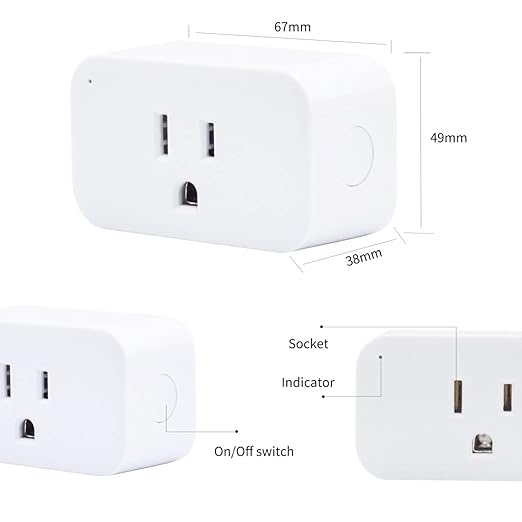 THIRDREALITY Smart Plug 4 Pack, 15A Smart Outlet