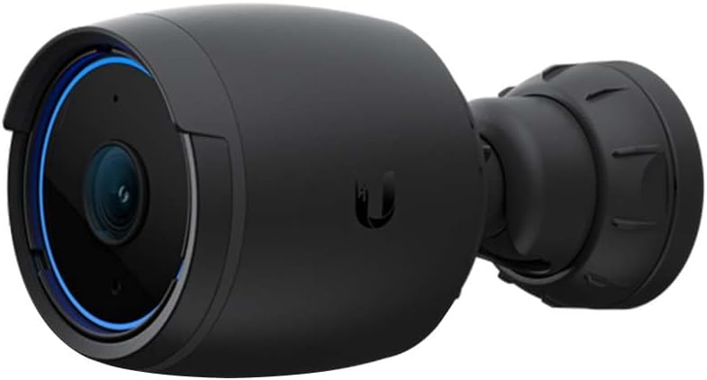 ubiquiti unifi protect uvc-ai-bullet 4 megapixel network camera shown in use