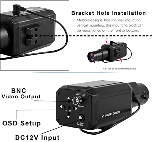 cctv 1/3 ccd hd 960h auto iris 1000tvl, package contents