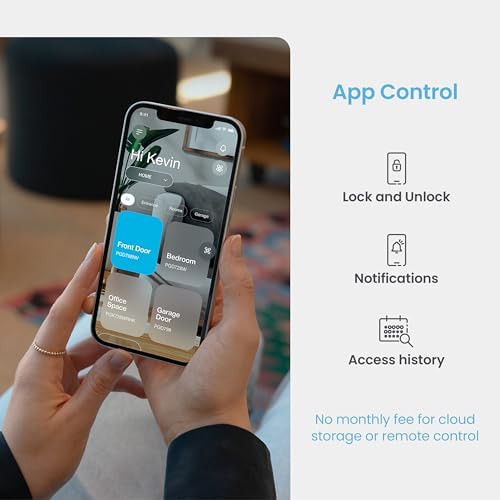 Lockly Secure Pro Zeno Wi-Fi Deadbolt Smart Lock with Apple Home Key