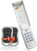 for Genie Garage Door Opener keypad & Remote Replacement, for All Genie/Overhead/Intellicode/DIP Switch Garage Door Openers, Wireless Keypad Keyless Entry, for Model GK-R/OKP-BX etc. Safe&SecureAccess