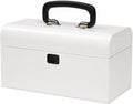 K.balt Retro Portable Mini Toolbox White Steel Tool Box