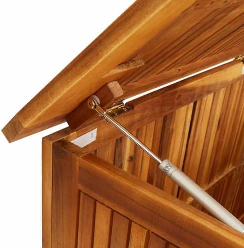 vidaXL Patio Storage Box 68.9"x19.7"x22.8" Solid Acacia Wood