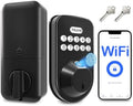 TOLOYE WiFi Keyless Entry Smart Lock Fingerprint Deadbolt for Front Door