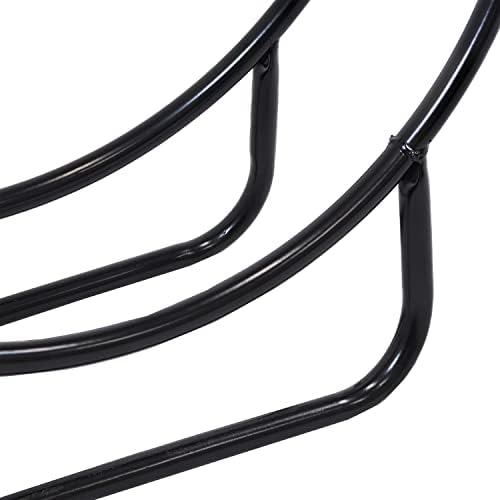 Sunnydaze Outdoor Firewood Rack, Heavy-Duty Steel, 48” Diameter