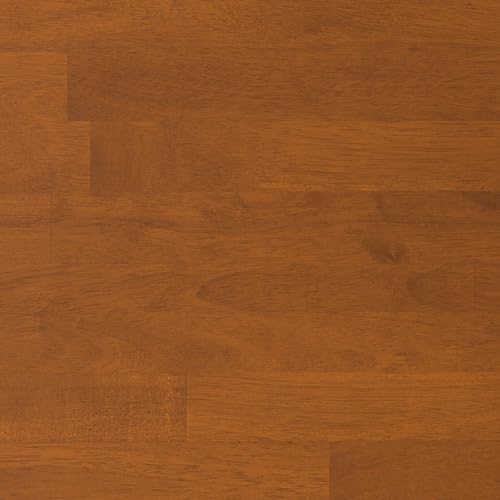 SIMPLIHOME Draper 44" Wide Solid Wood Trunk Bench in Teak Brown