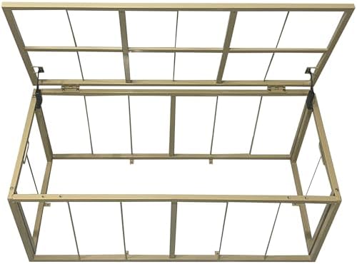 eHemco Water Hyacinth Bedding Storage Trunk, Natural, 42x20x18.5