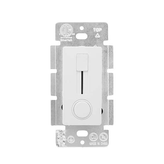 Dimmer Switch and LED Driver Single Integrated Unit, 120V AC to 12V DC