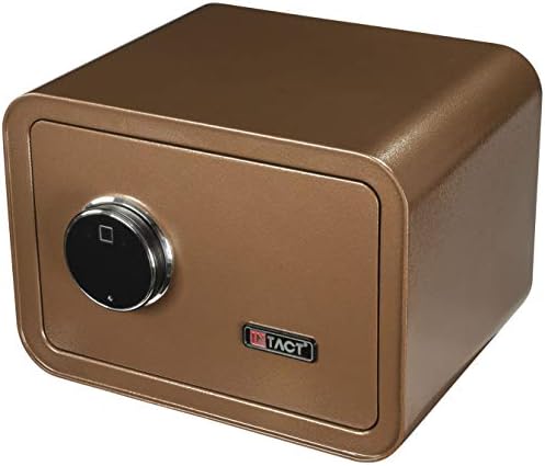 Eylar Intact Compact Quick Access Biometric Fingerprint Gun Safe With Nex-Gen Full Keypad Module Wide Bronze