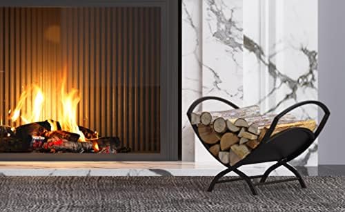 Fire Beauty Folding Firewood Rack Indoor Outdoor Log Storage Holder