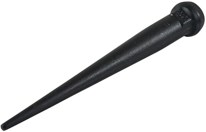 Klein Tools 5109SLR Canvas Bucket, All-Purpose Tool Bucket with Plastic Bottom with Drain Holes & 3256 Broad-Head Bull Pin Made of Forged, Heat-Treaded Steel with Black Finish
