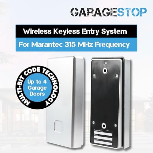 2X Garage Door Keypad for Marantec M13-631, Wireless Keyless Entry 315MHz