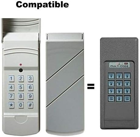 dolphin universal wireless keypad compatible with multicode 4200 shown in use