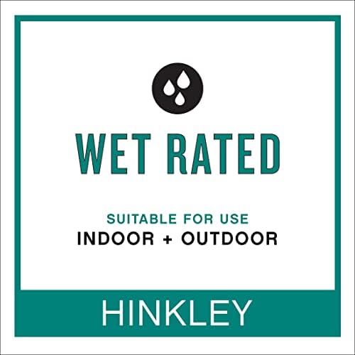 Hinkley Luna Horizontal 12V LED Outdoor Landscape Step Light, Satin Black