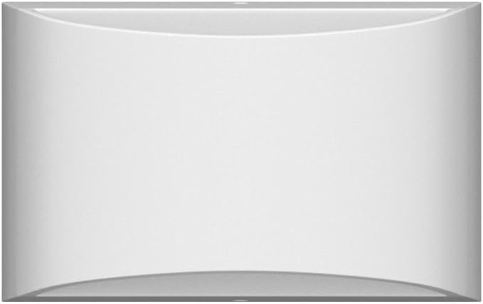 Aipsun Indoor Aluminum Modern LED Wall Sconce Hardwired Interior Wall Lights (Set of 2)