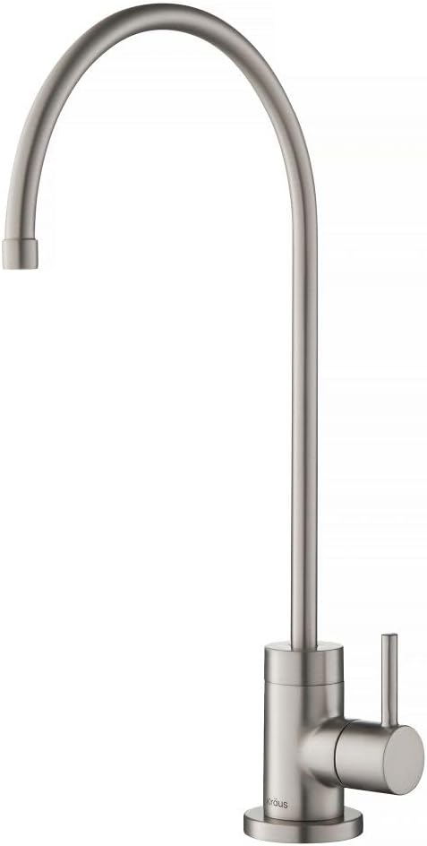 KRAUS Purita 100% Lead-Free Kitchen Water Filter Faucet in Spot Free Stainless