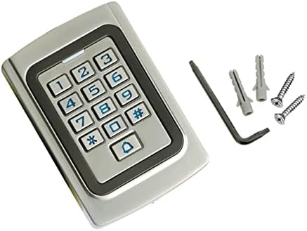 IP68 Waterproof Universal 12V 24VDC Metal Case Digital Wired Keypad for Garage Door, Gate Opener and Access Control Systems