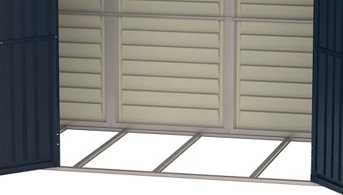 Duramax SideMate Plus Pro 10x4 Vinyl Outdoor Storage Shed with Double Doors